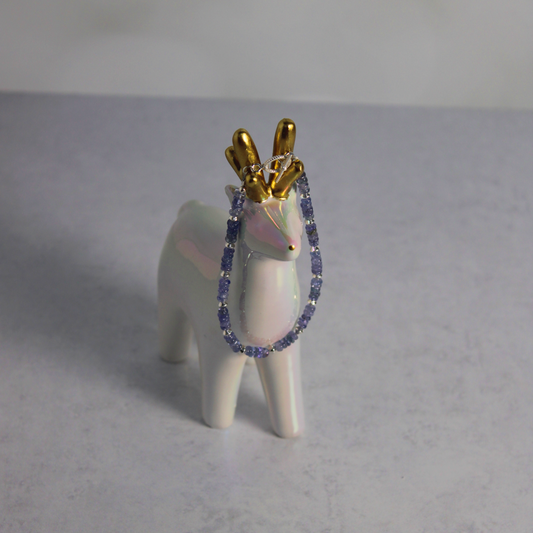 Sterling Tanzanite Bracelet