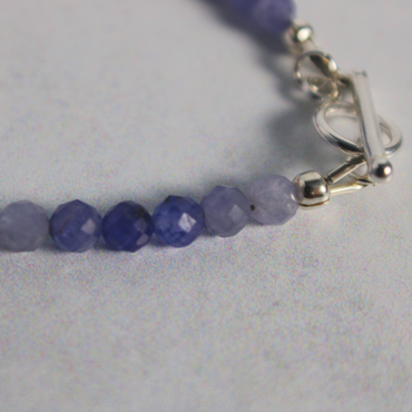 Simple Tanzanite Bracelet