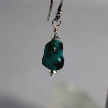 Dogbone Turquoise Earrings