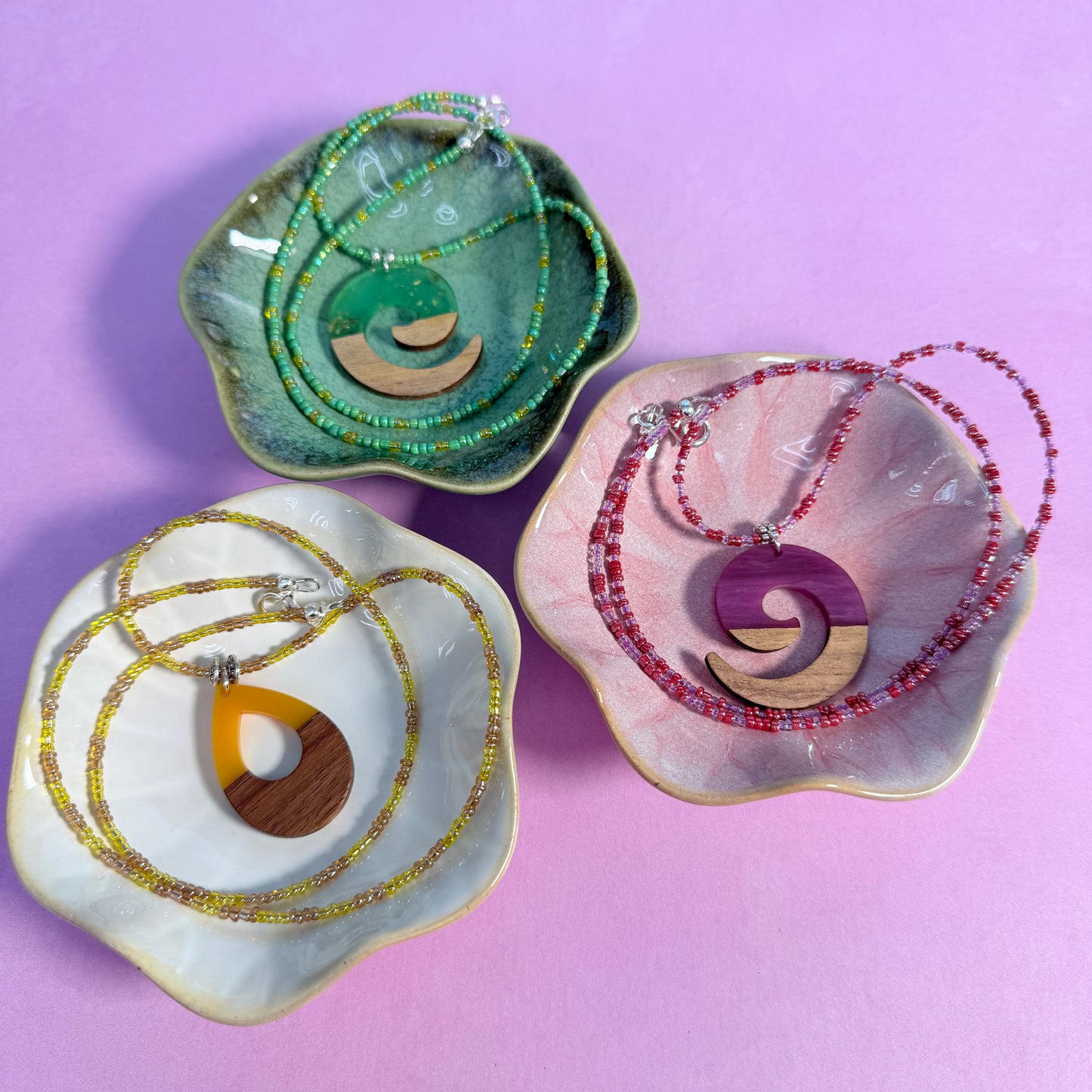 6.26.25 Wood & Resin Necklace Workshop