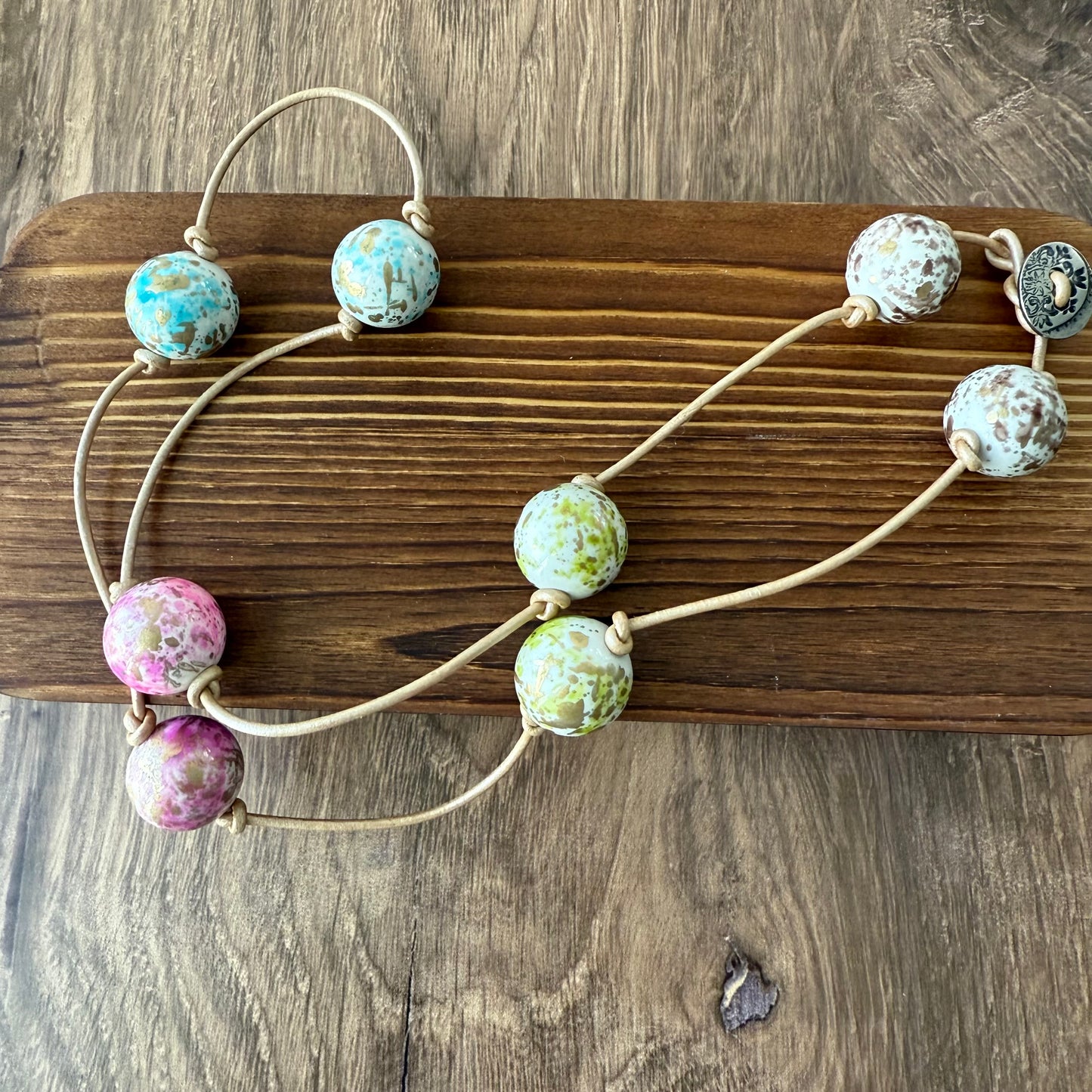 10.19.25 Knotted Leather Necklace Workshop
