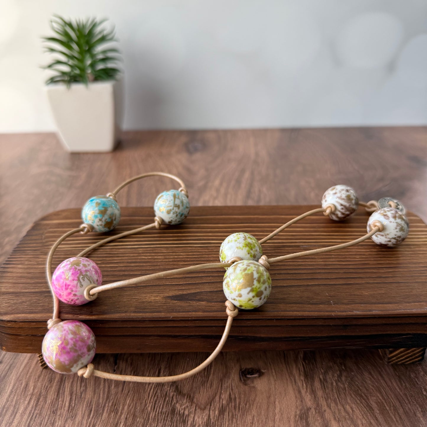 10.19.25 Knotted Leather Necklace Workshop