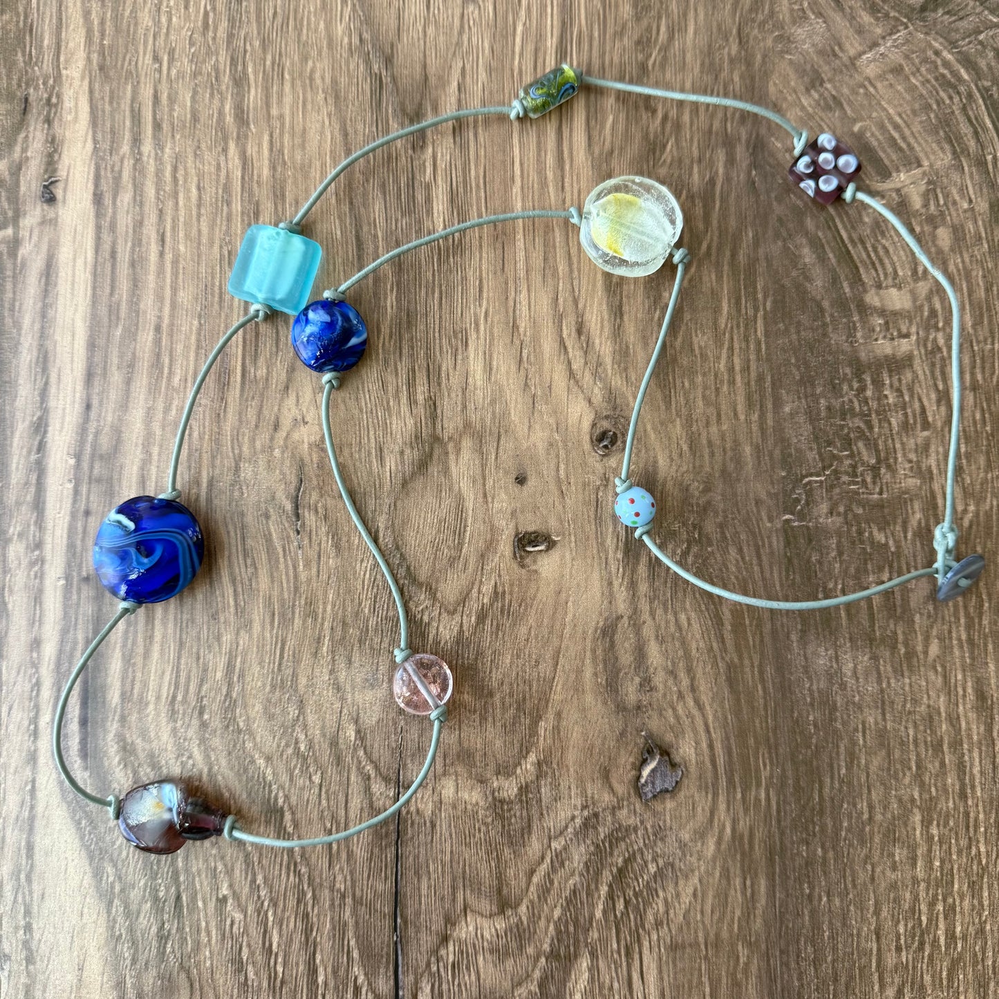 10.19.25 Knotted Leather Necklace Workshop