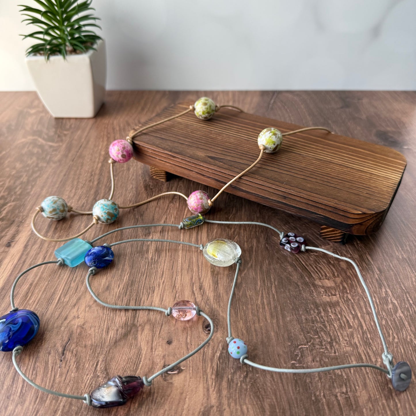 10.19.25 Knotted Leather Necklace Workshop