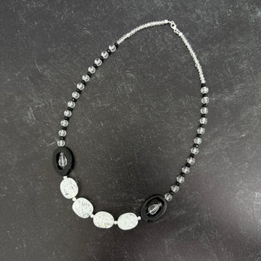 Ice Flake Quartz Necklace