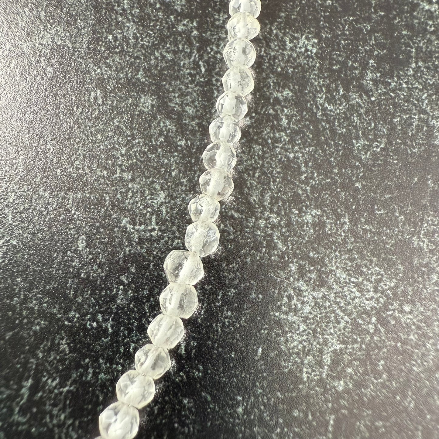 Ice Flake Quartz Necklace