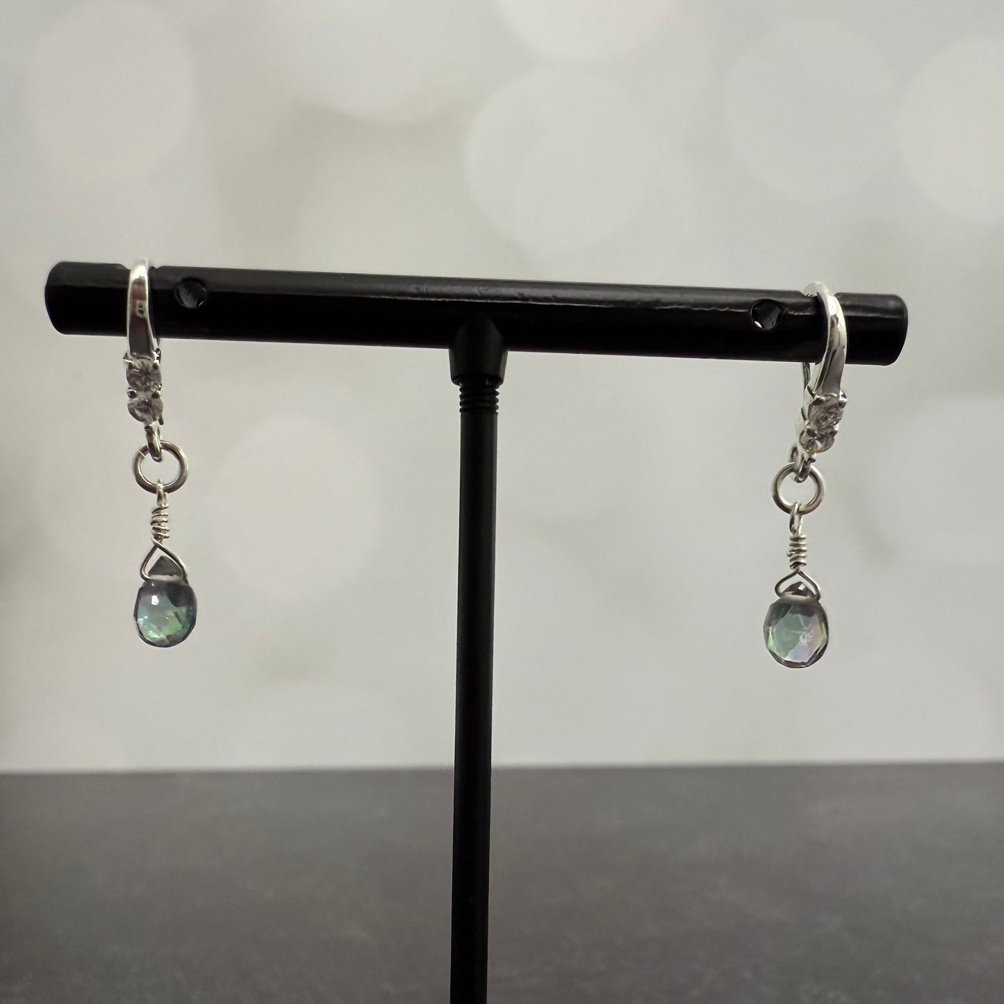 Sterling Mystic Topaz Earrings