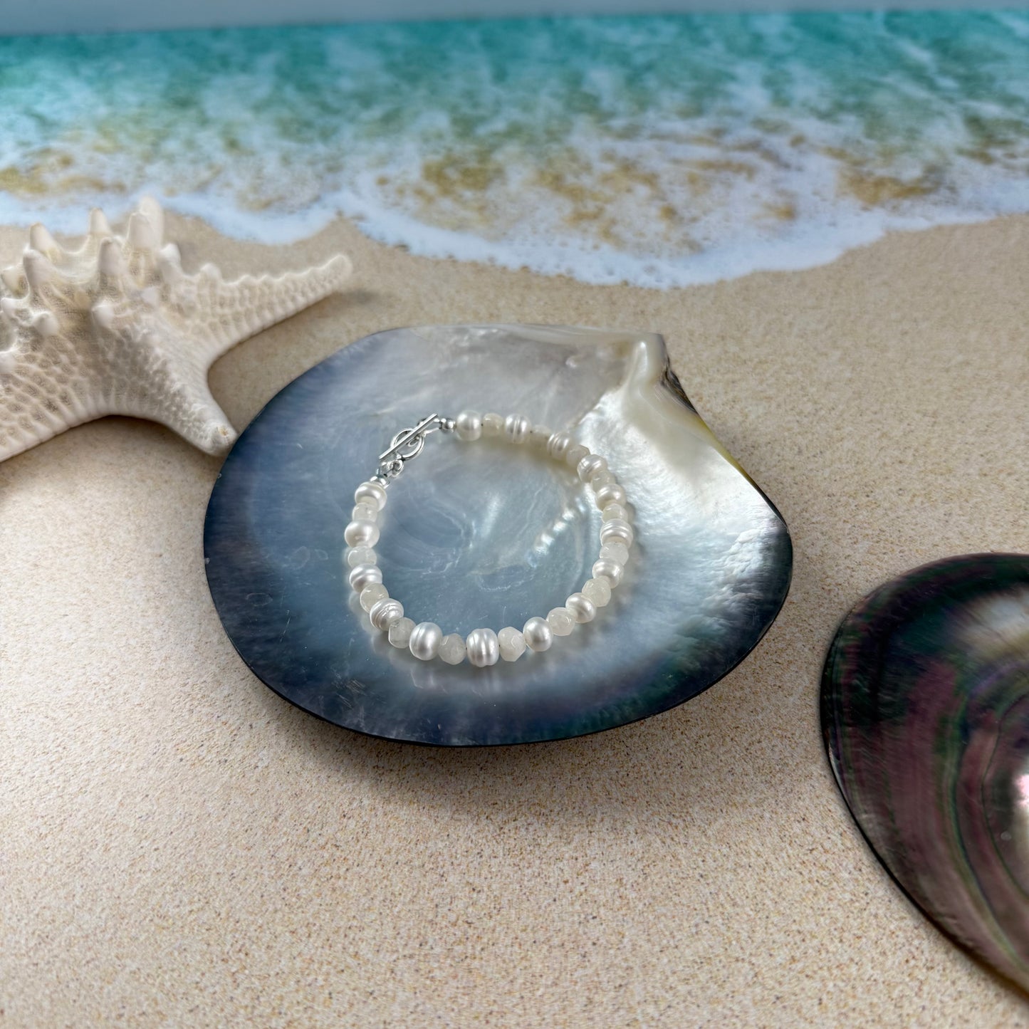 Pearl Moon Bracelet