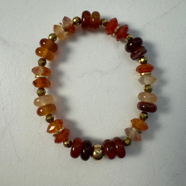 Carnelian Stretch Bracelet