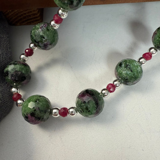 Fancy Faceted Necklace
