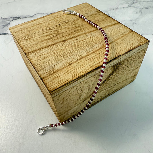 Elegant Ruby Bracelet