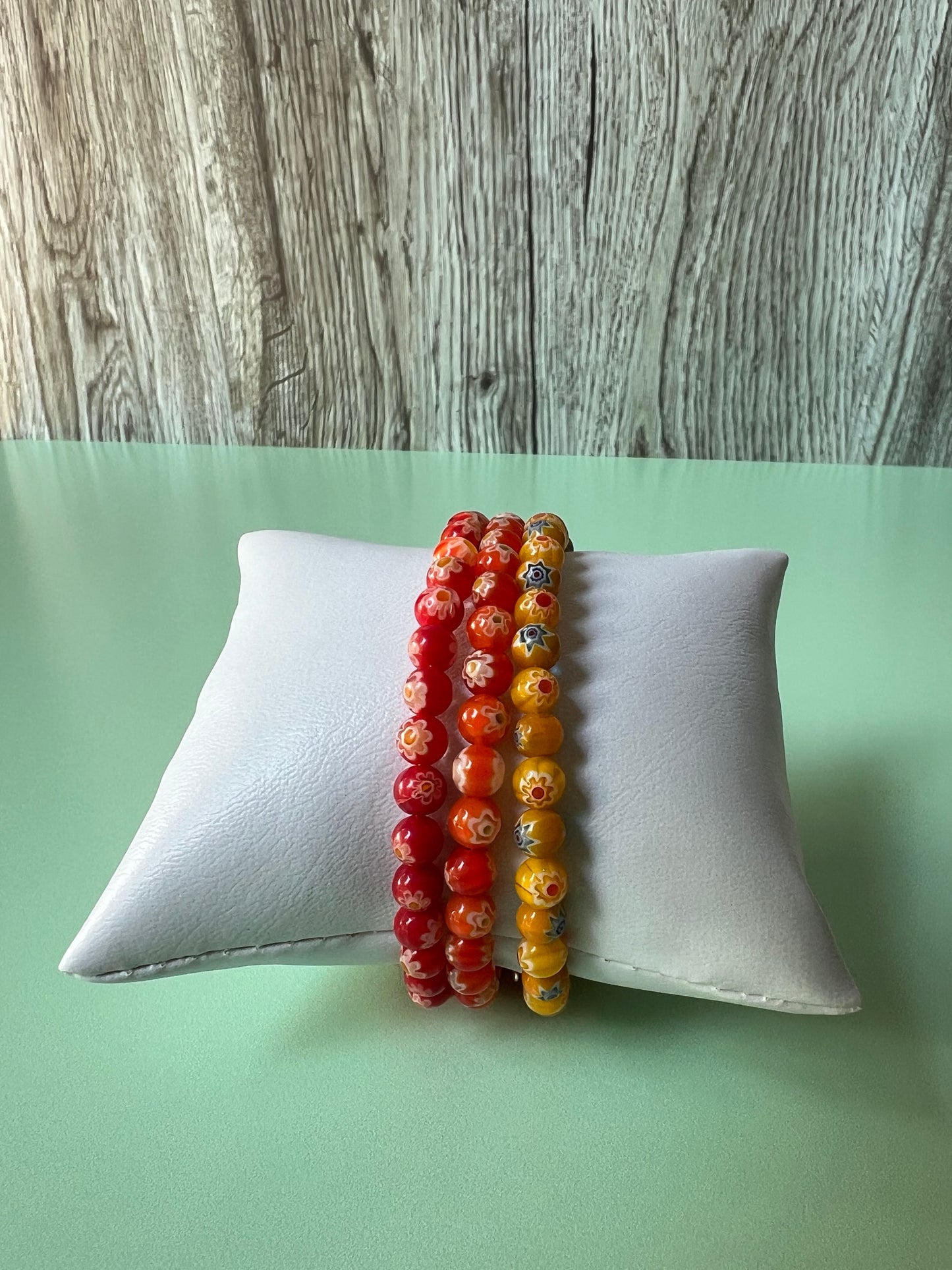 Floral Wrap Bracelet