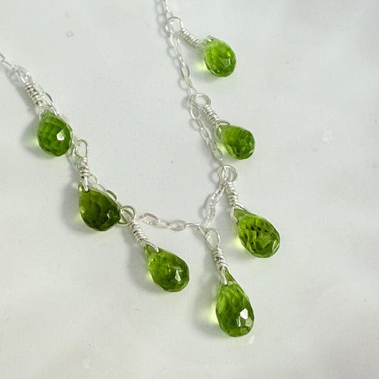 Elegant Peridot Necklace