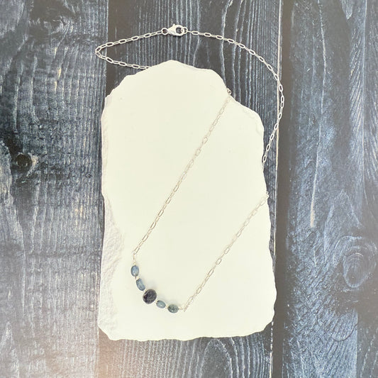 Shades of Sapphire Necklace