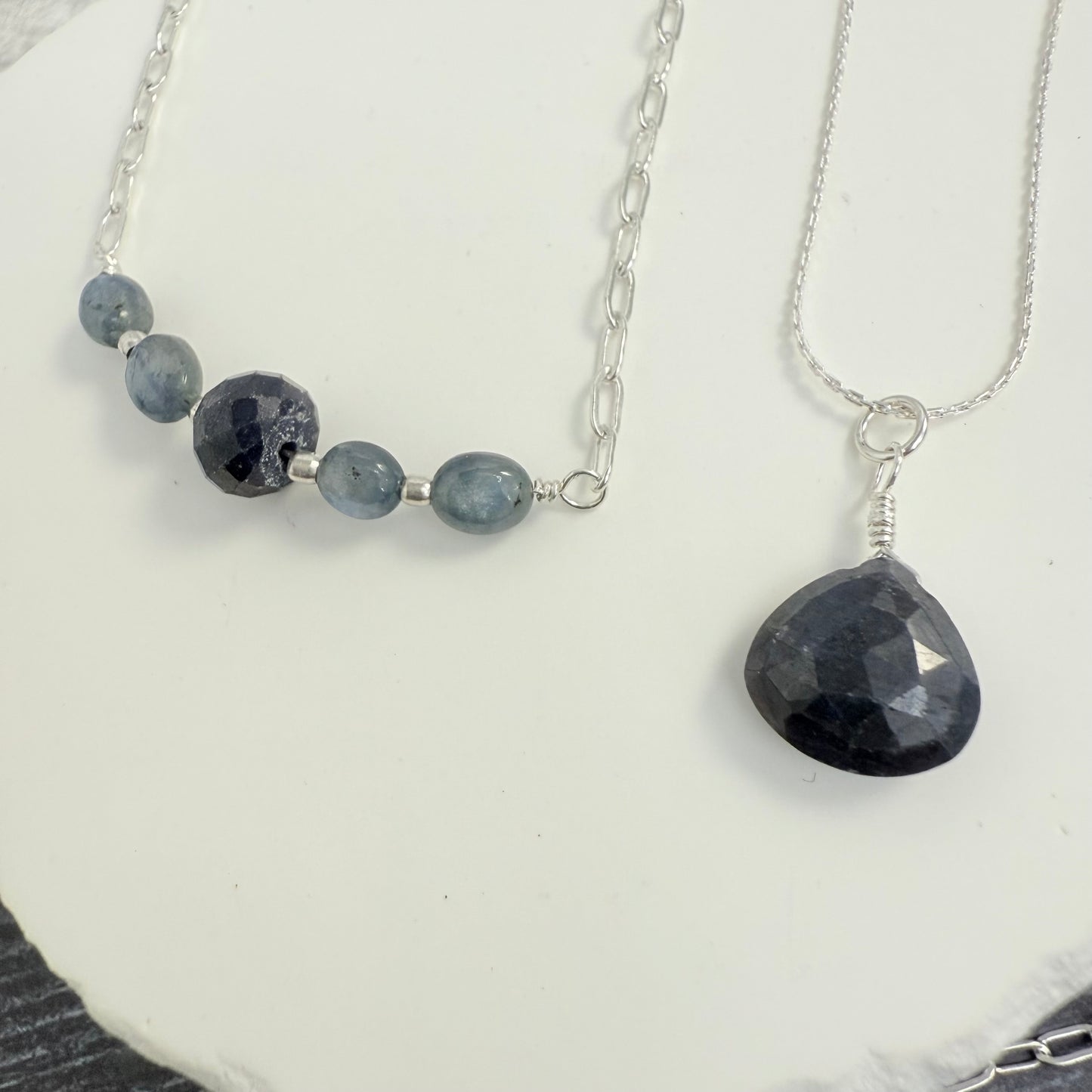 Shades of Sapphire Necklace