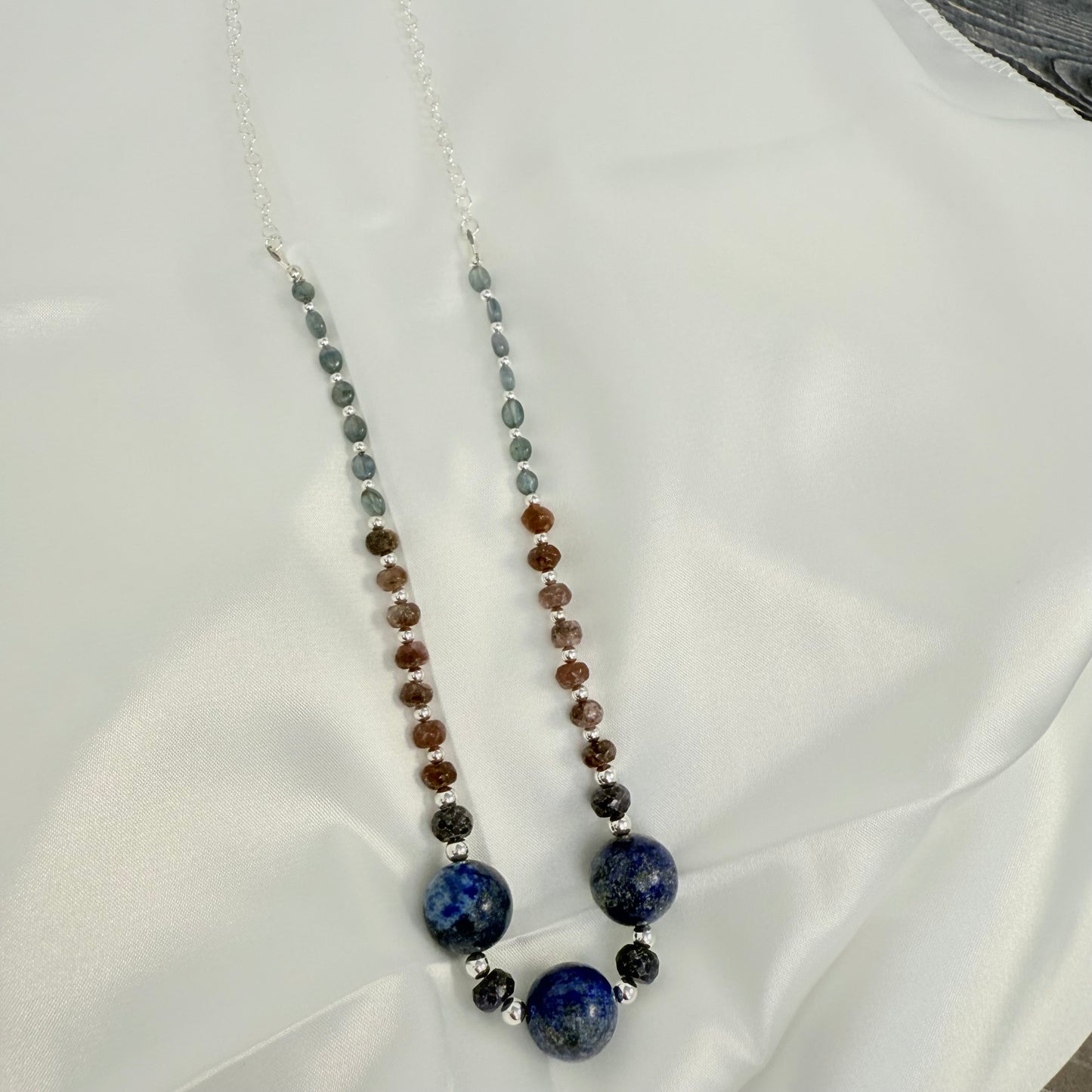 Sapphire & Lapis Necklace