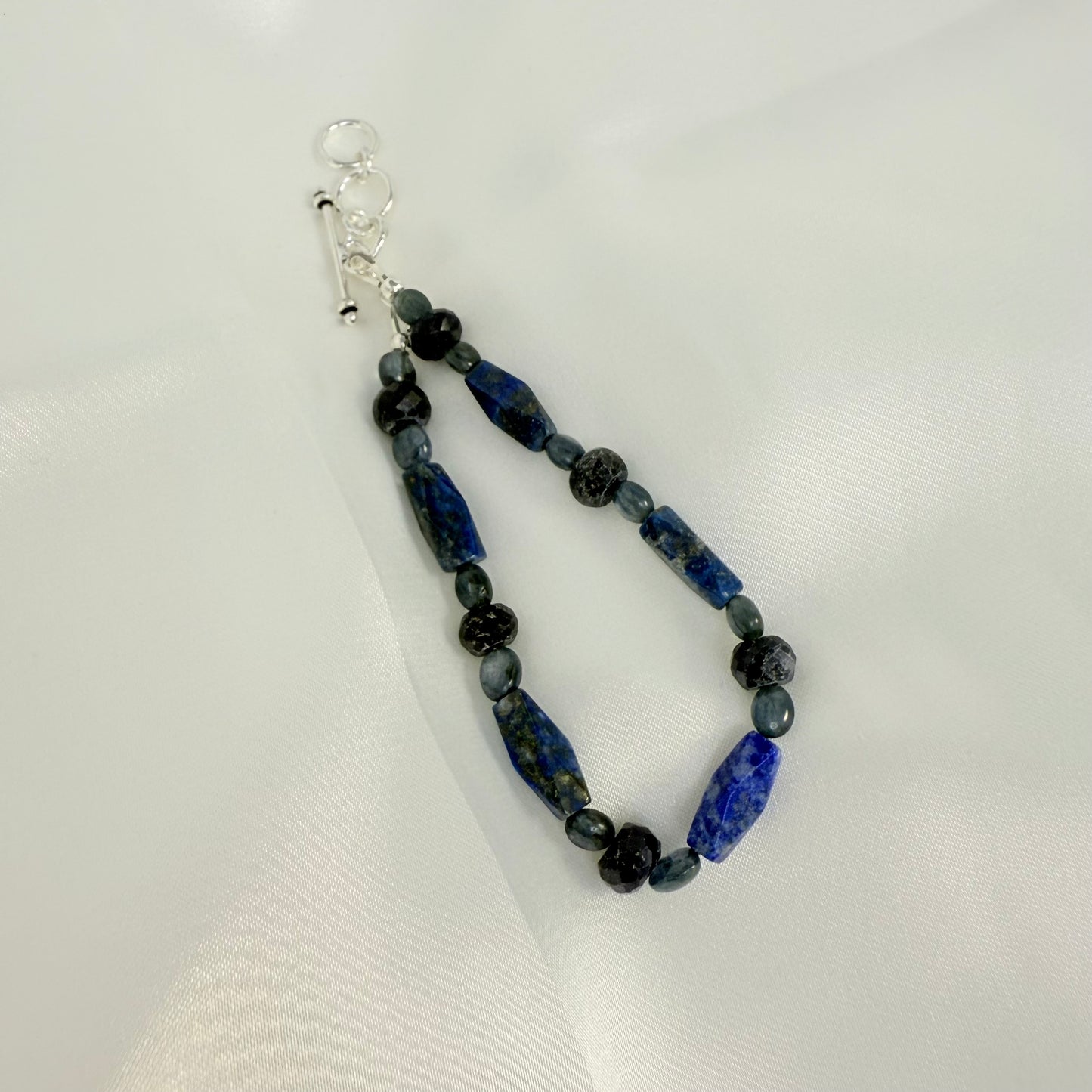 Sapphire & Lapis Bracelet