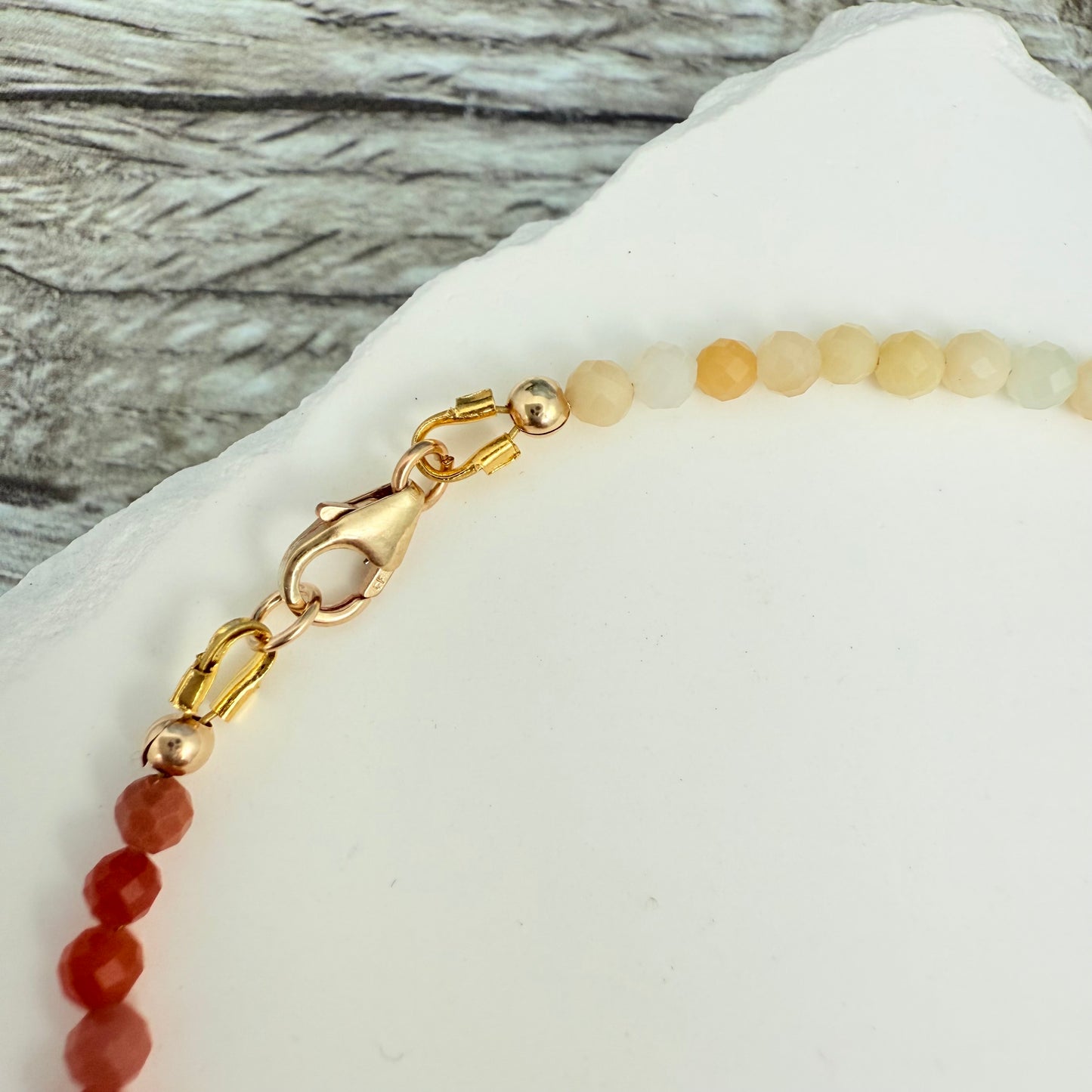 Mexican Fire Opal Necklace