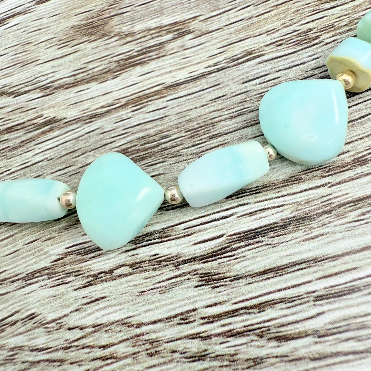 Blue Opal Necklace