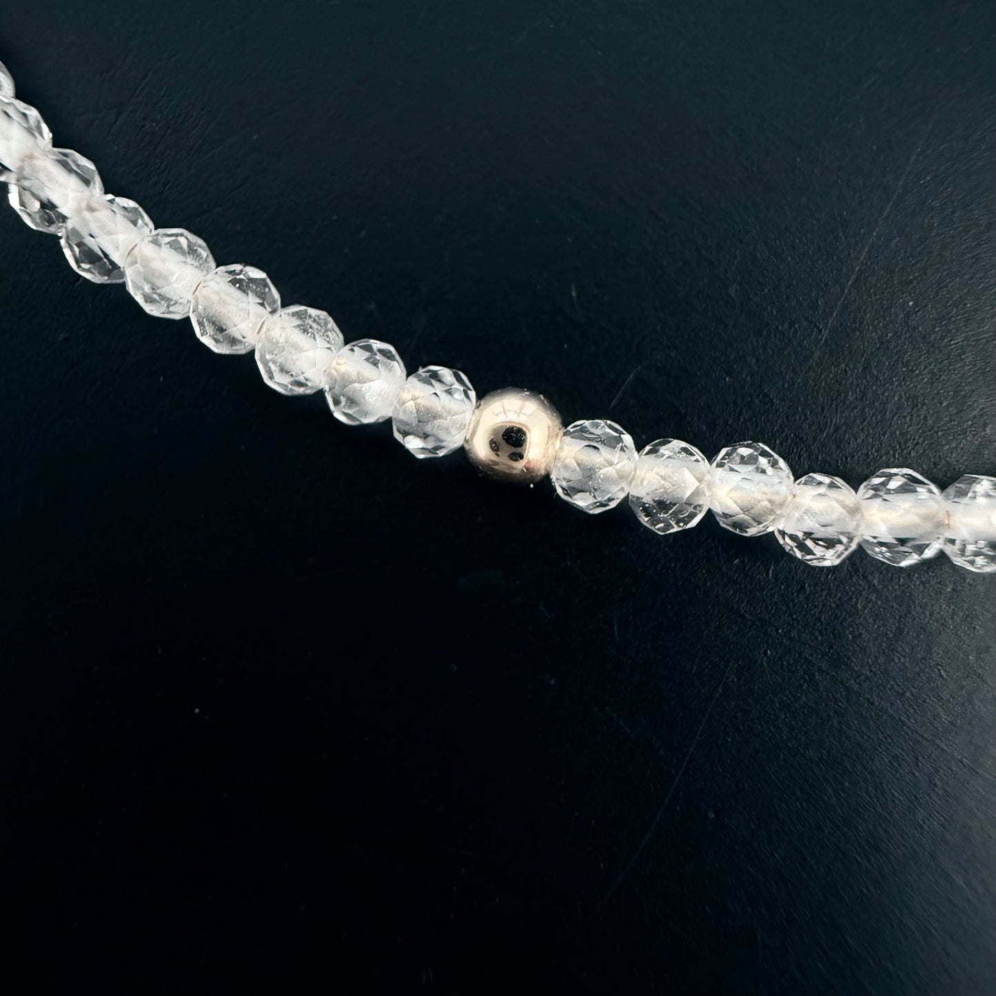 Elegant White Topaz Bracelet