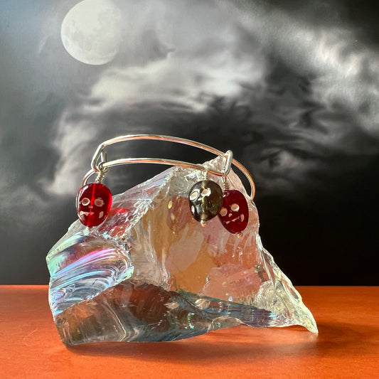 Skull Bangle Bracelet