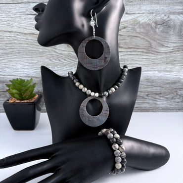 Wrapped in Marble Bracelet