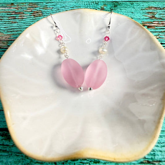 Blooming Pink Earrings