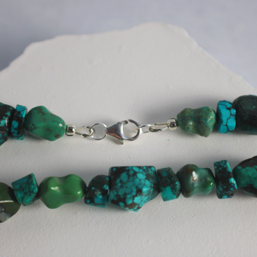 Dogbone Turquoise Necklace