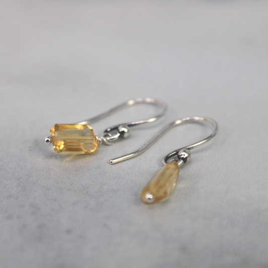 Elegant Citrine Earrings