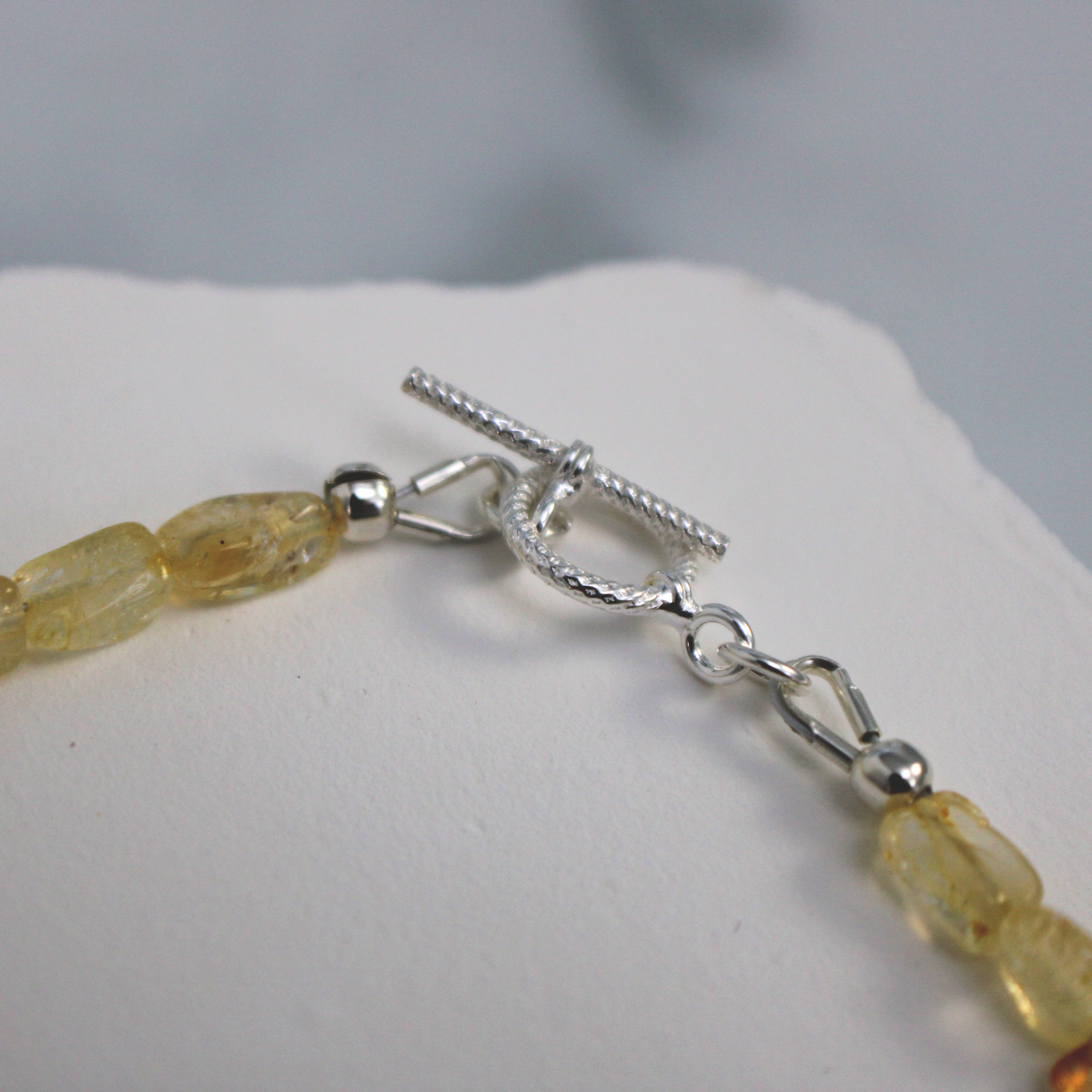 Elegant Citrine Bracelet