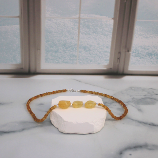 Love of Citrine Necklace