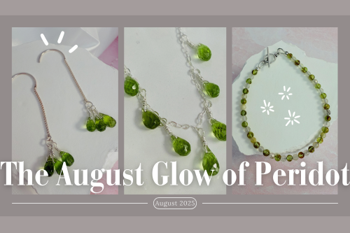 August Peridot jewelry collection