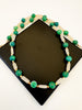 Green Agate & Cream Quartz Necklace