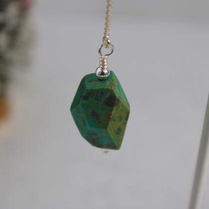 Turquoise Nugget Earrings