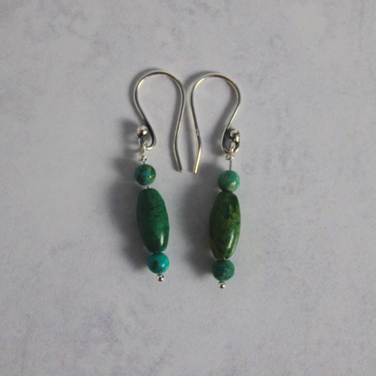Simple Turquoise Earrings