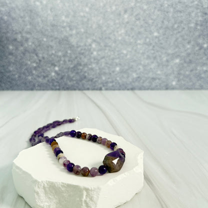 Amethyst Nugget Necklace