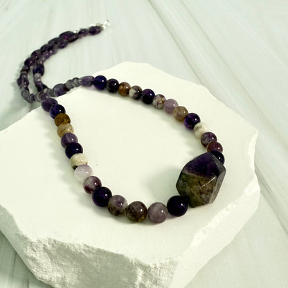 Amethyst Nugget Necklace