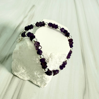 Sterling Amethyst Bracelet