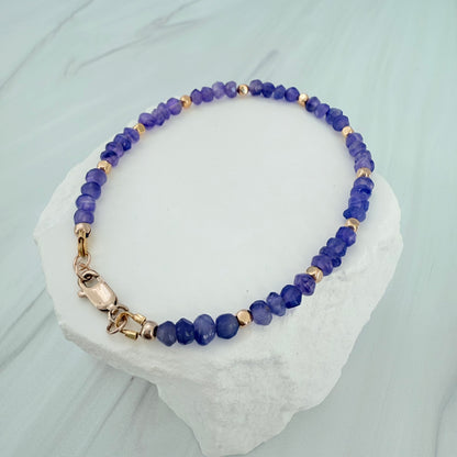 Golden Amethyst Bracelet