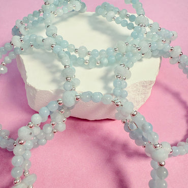 Wrapped in Aquamarine Bracelet