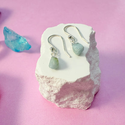 Sterling Aquamarine Earrings