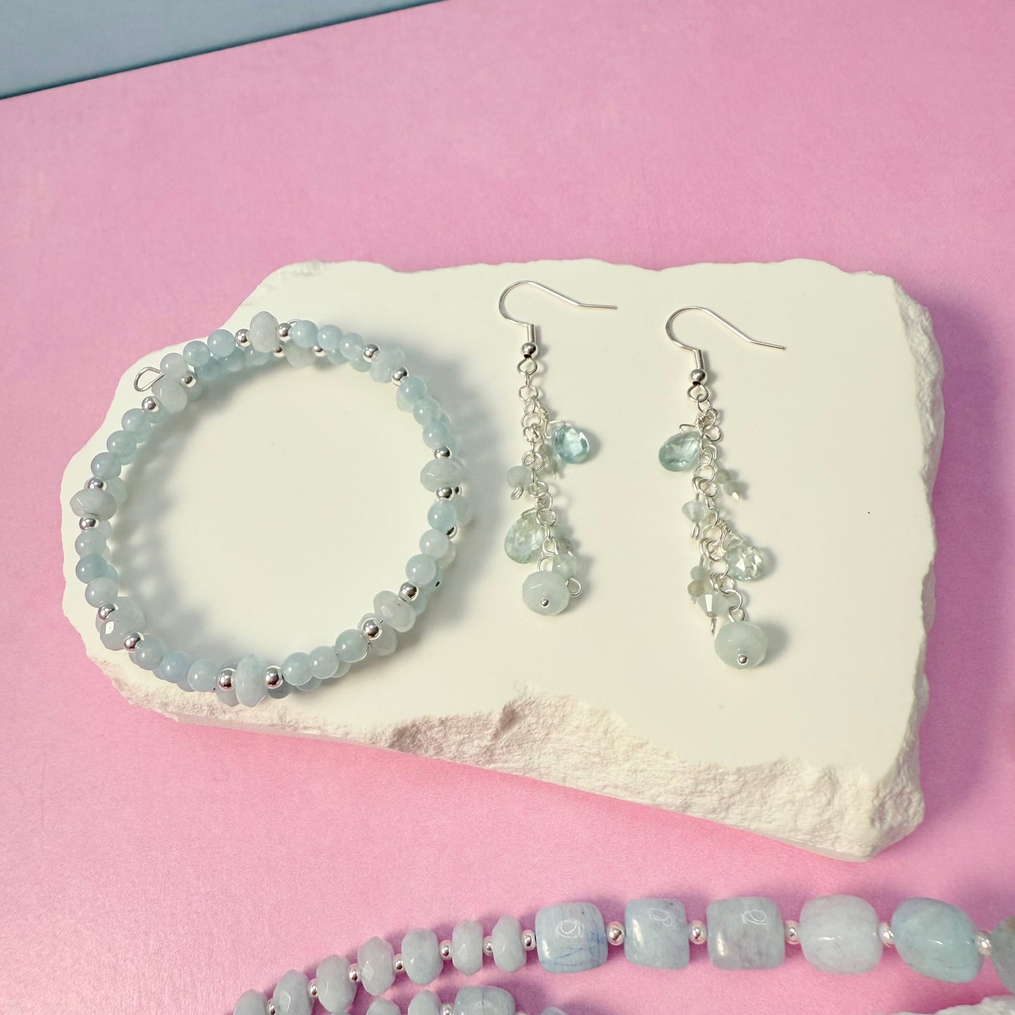 Aquamarine Drop Earrings