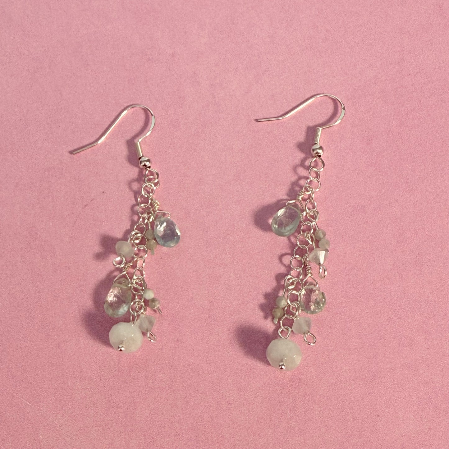 Aquamarine Drop Earrings