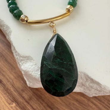 Emerald & Beryl Necklace