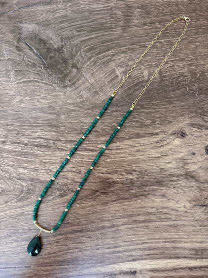 Emerald & Beryl Necklace