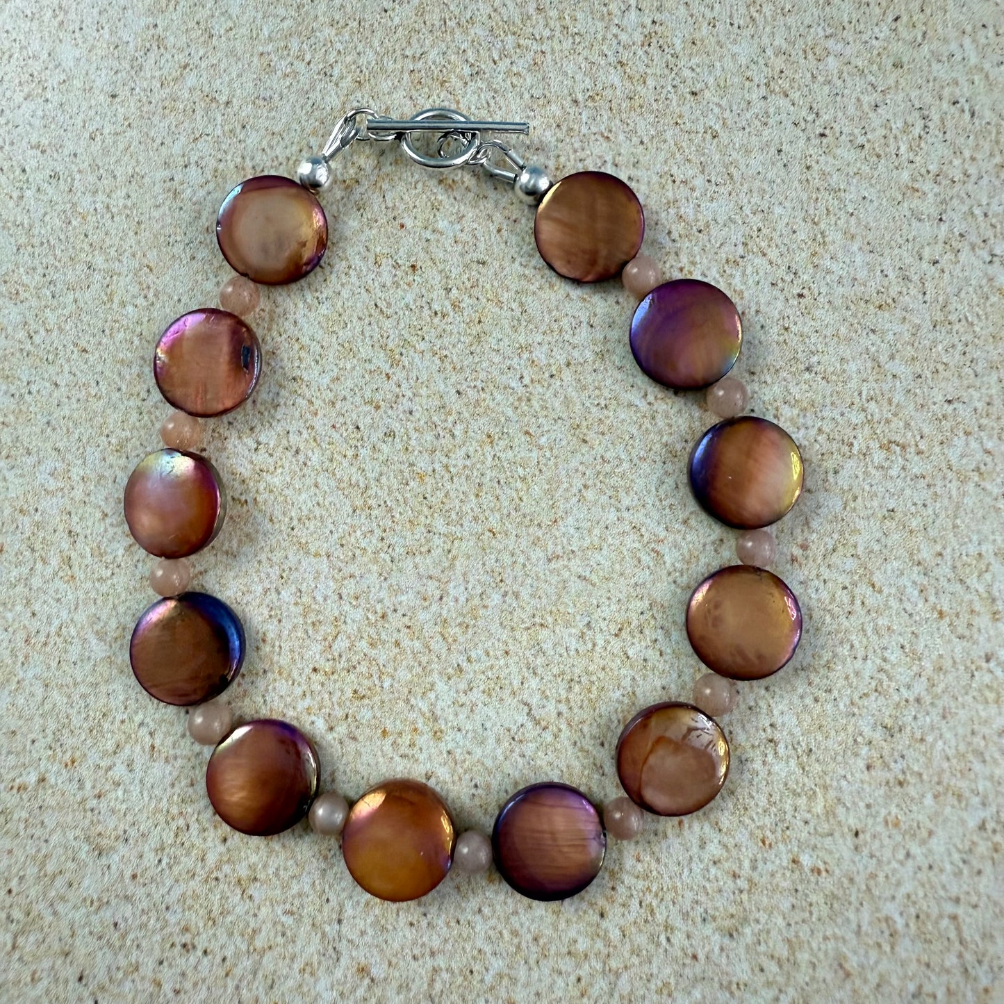 Mother of Peach Bracelet