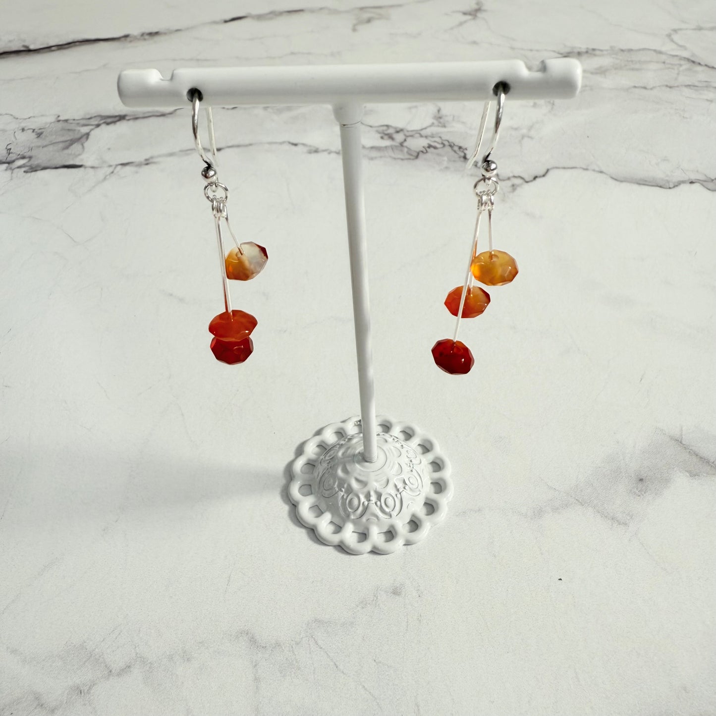 Carnelian Simplicity Earrings