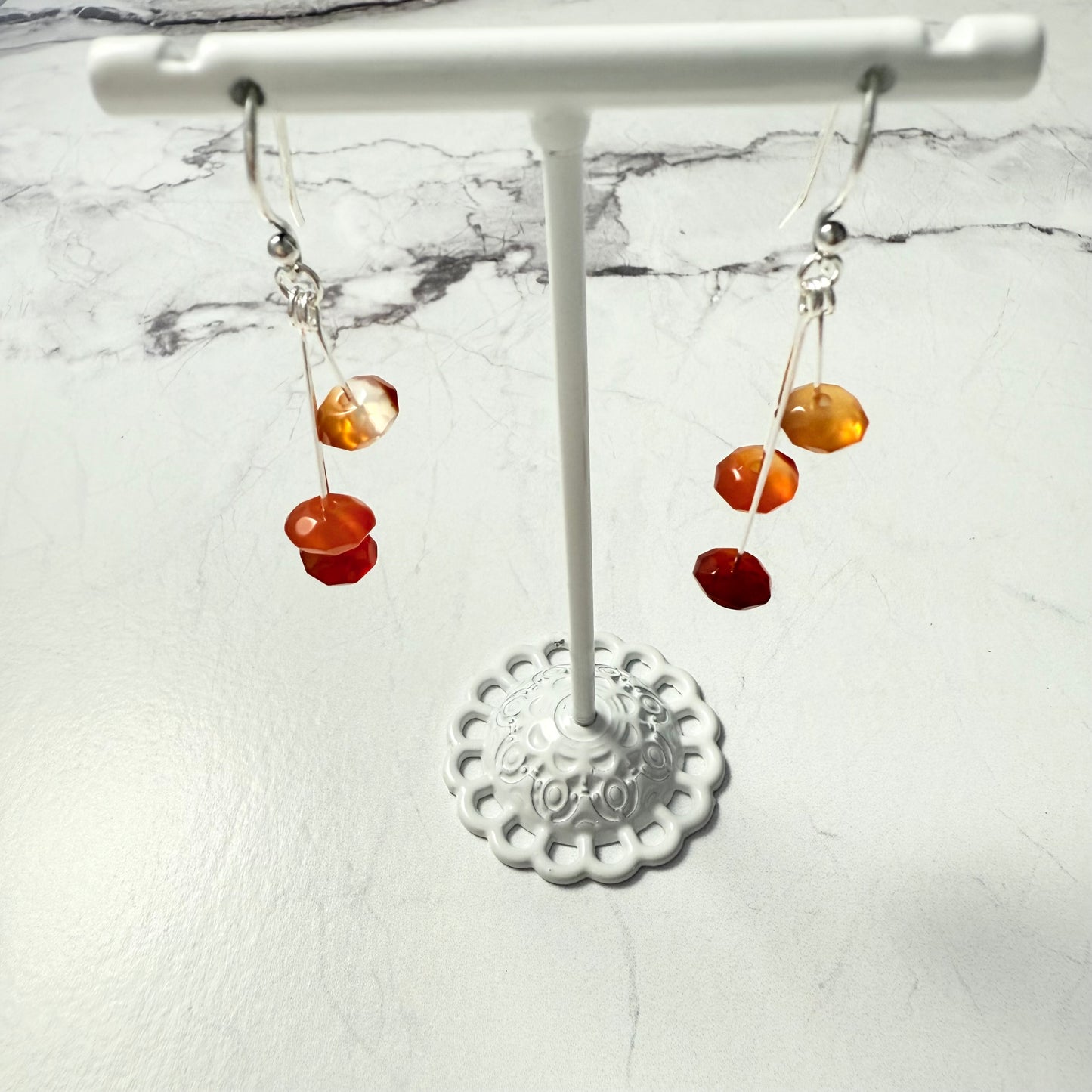 Carnelian Simplicity Earrings