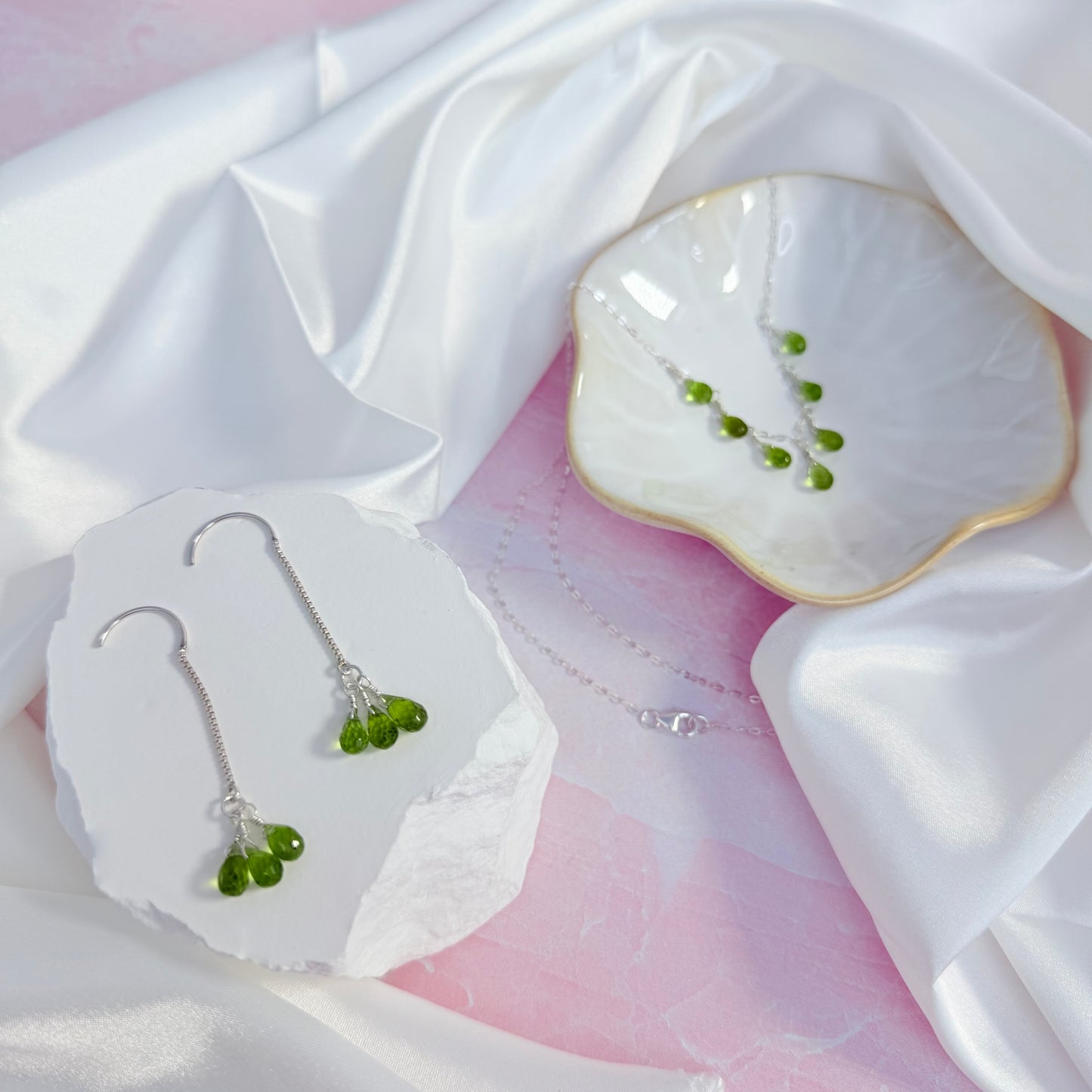 Elegant Peridot Necklace