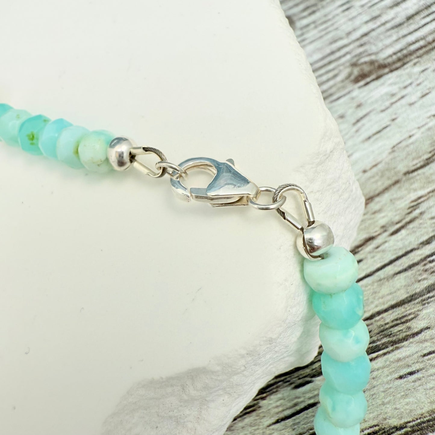 Blue Opal Necklace